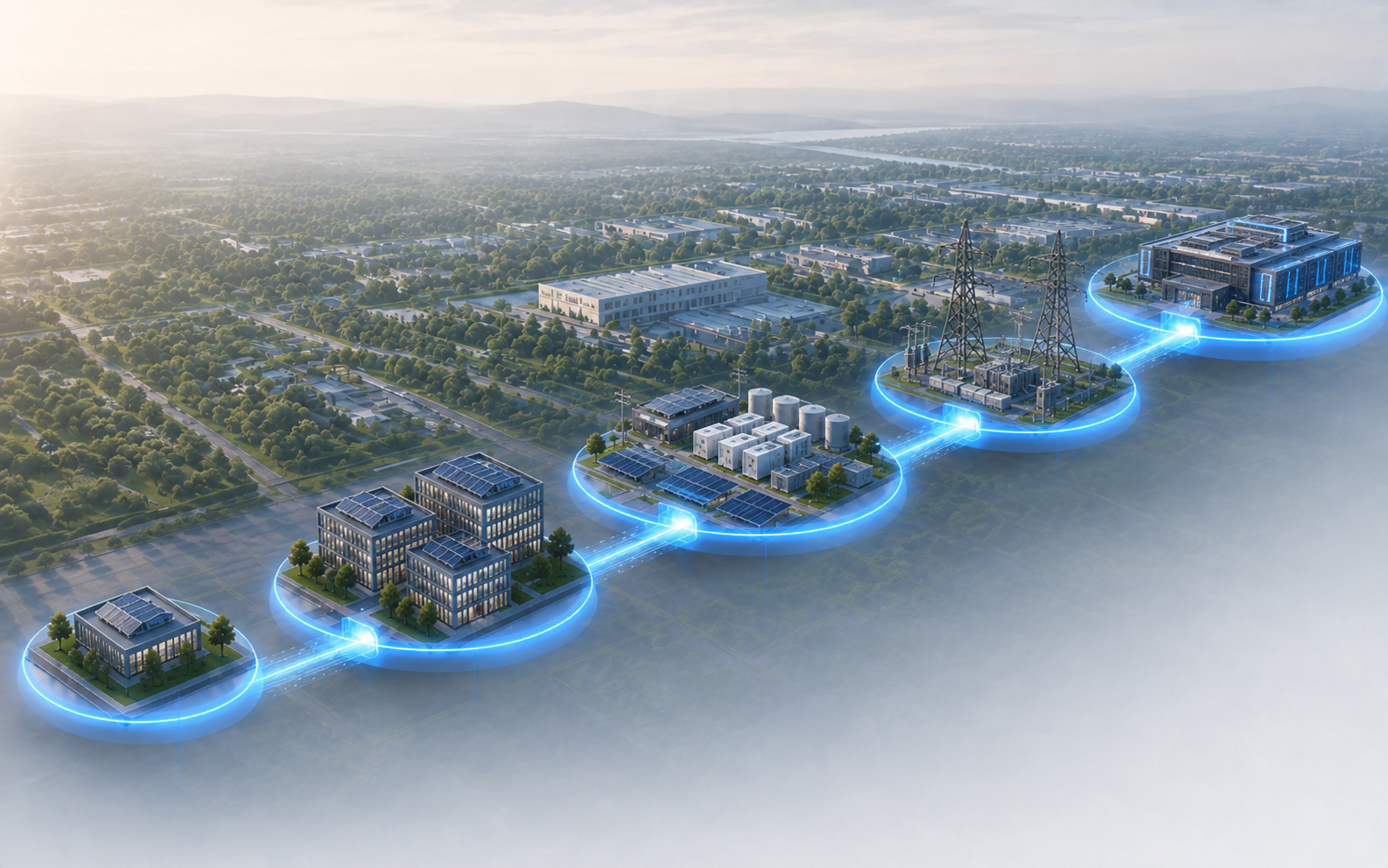 Connected buildings, energy assets and grid infrastructure