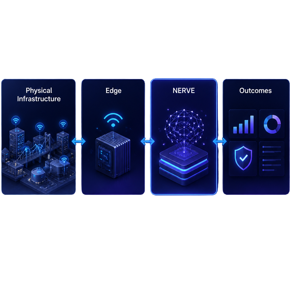 ATRIA platform connecting physical infrastructure, edge computing and outcomes
